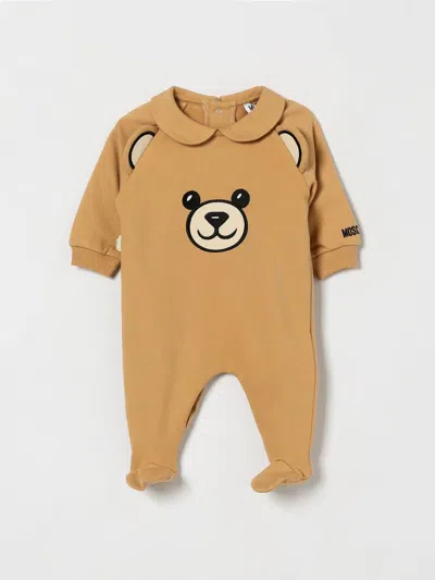 Moschino Babies'  Tracksuit Kids Color Brown In Nude