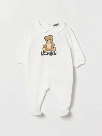 Moschino Babies'  Tracksuit Kids Color White In Multi