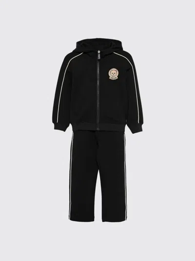 Moschino Babies' Tracksuit Kids  In Black