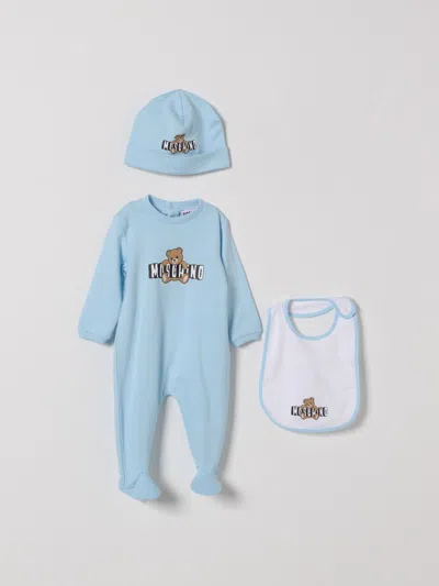 Moschino Babies' Tracksuit Kids  In Blue