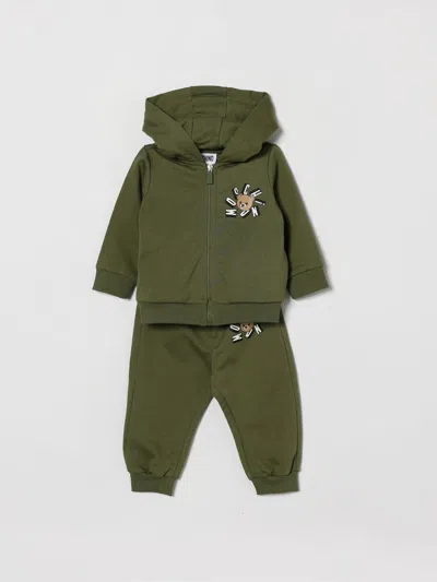 Moschino Babies' Tracksuit  Kids Color Olive In Green