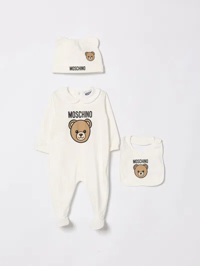 Moschino Babies' Tracksuit Kids  In Neutral