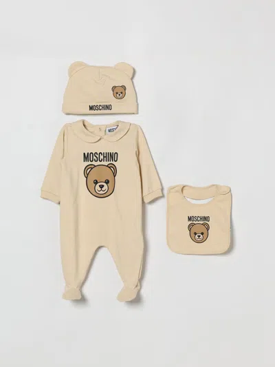 Moschino Babies' Tracksuit Kids  In Neutral