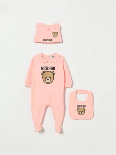 Moschino Babies' Tracksuit Kids  In Pink