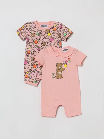 Moschino Babies' Tracksuit Kids  In Pink