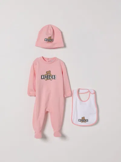 Moschino Babies' Tracksuit Kids  In Pink