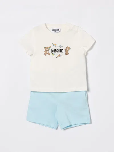 Moschino Babies' Tracksuit Kids  In White