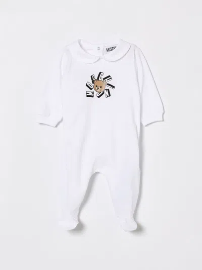Moschino Babies' Tracksuit Kids  In White
