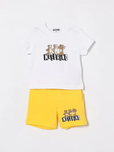 Moschino Babies' Tracksuit Kids  In White