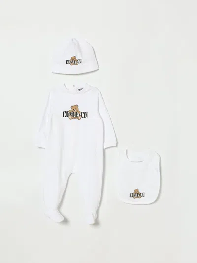 Moschino Babies' Tracksuit  Kids Color White