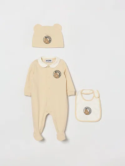 Moschino Babies' Tracksuit Kids  In Neutral