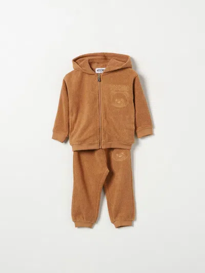 Moschino Babies' Tracksuits  Kids Color Brown In Braun