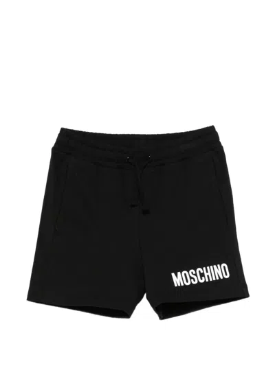 Moschino Trendy Boys' Mini Shorts In Black