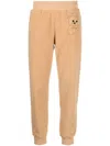 Moschino Soft Cotton Joggers With Teddy Bear Embroidery