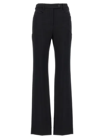 Moschino Trousers In Black