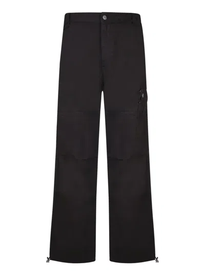 Moschino Trousers In Black