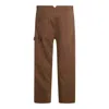 Moschino Trousers Back Side Pockets Loops In Brown