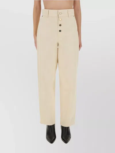 MOSCHINO TROUSERS WITH BELT LOOPS AND POCKETS