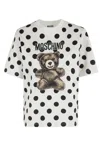 Moschino Teddy Polka Dots T-shirt In Multi