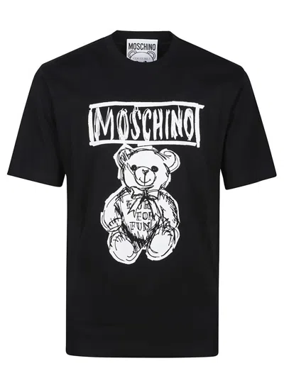 Moschino T-shirt Man  Couture - T-shirt - Black