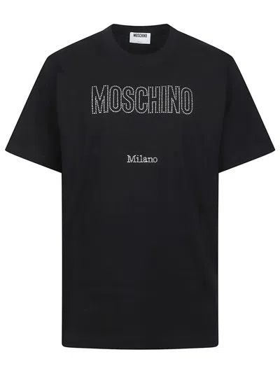 Moschino Tshirt In Black