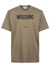 Moschino Tshirt In Brown