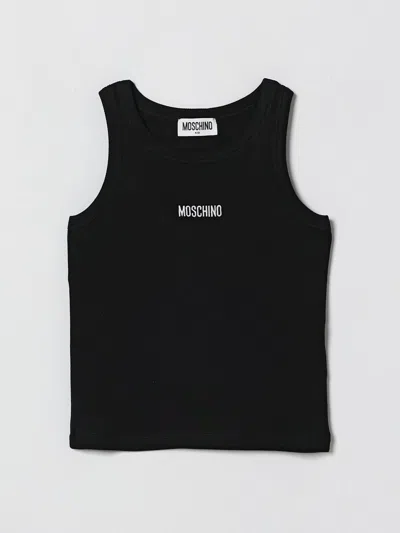 Moschino Kids' Tシャツ  ボーイ カラー ブラック In Black