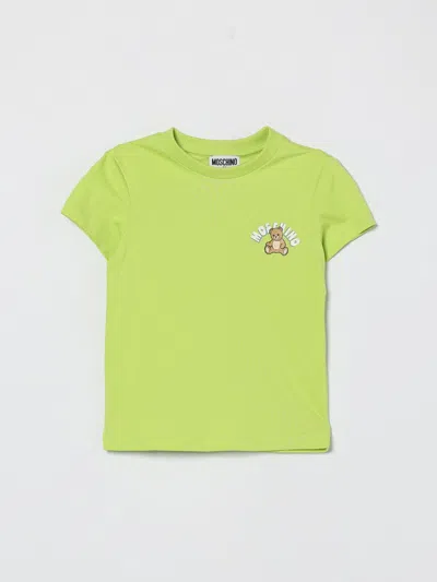 Moschino Kids' Tシャツ  ボーイ カラー グリーン In Green