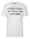 Moschino Tshirt In White