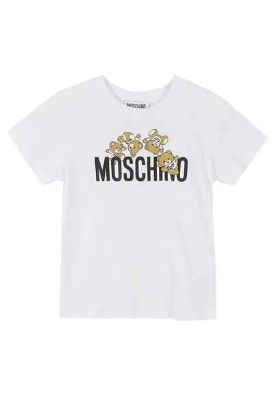 Moschino Kids' Tshirt In White