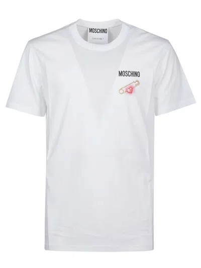 Moschino Tshirt In White