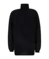 Moschino Turtleneck Sweater In Black