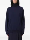 Moschino Turtleneck Sweater In Blue