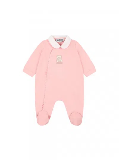 Moschino Kids' Tutina Bambina  _ In Pink