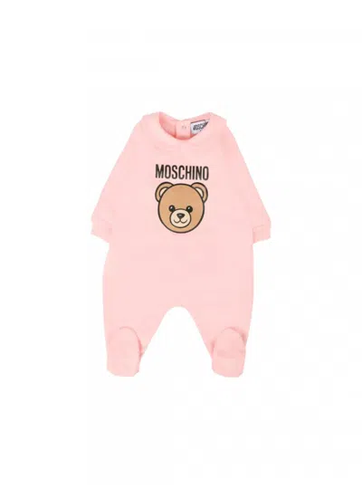Moschino Kids' Tutina Bambina  Muy08jrosa In Pink