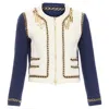 Moschino Tweed Gold Chain Charm Jacket