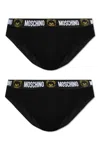 Moschino Two Piece Briefs Pants In Black