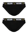 Moschino Two Piece Briefs Pants In Black