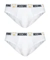 Moschino Two Piece Briefs Pants In White