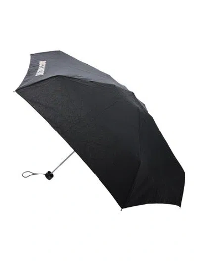 Pre-owned Moschino Umbrella In Black