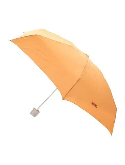 Pre-owned Moschino Umbrella In Yellow