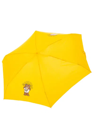 Moschino Umbrella In Yellow