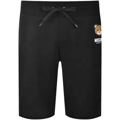 Moschino Underbear Logo Shorts Black
