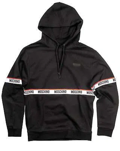 Pre-owned Moschino Underbear Sweatshirt A17834413 Hoodies Man Cotton Black
