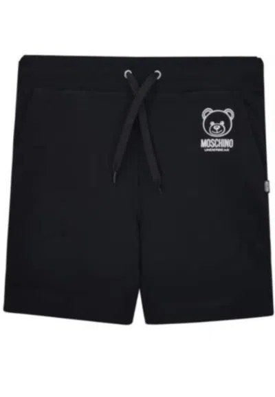 Moschino Underbear Toy Shorts In Nero