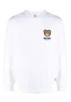 Moschino Underbear Toy Sweatshirt In Bianco