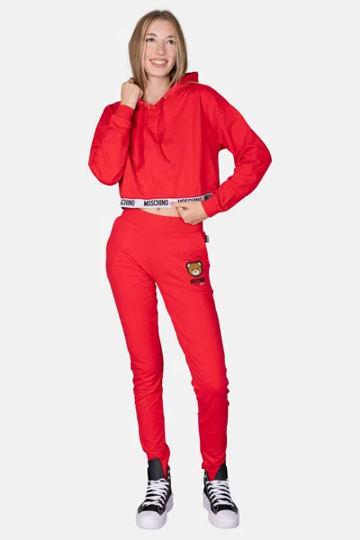 Moschino Underbear Toy Sweatshirt In Rosso