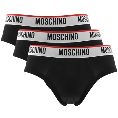 Moschino Underwear 3 Pack Briefs In Multi