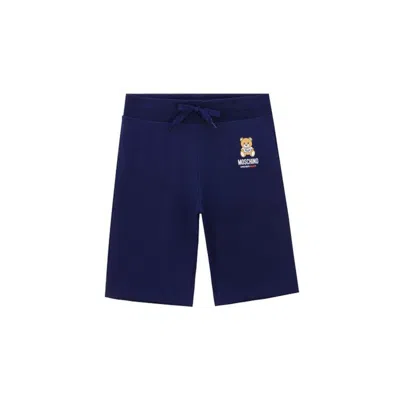 Moschino Underwear/莫斯奇诺 男士泰迪熊短裤 In Blue