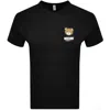 Moschino Under Bear T-shirt In Black